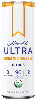 Michelob ULTRA Organic Seltzer Citrus | Tap Into Your Beer